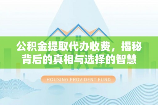 山南公积金提取代办收费，揭秘背后的真相与选择的智慧