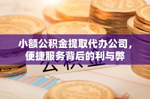 山南小额公积金提取代办公司，便捷服务背后的利与弊