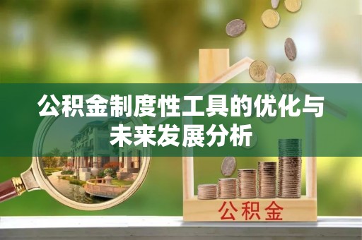 山南公积金制度性工具的优化与未来发展分析
