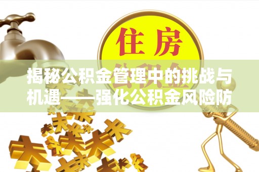 山南揭秘公积金管理中的挑战与机遇——强化公积金风险防控的多维策略