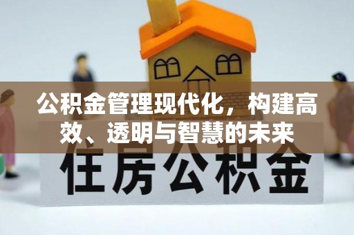 山南公积金管理现代化，构建高效、透明与智慧的未来