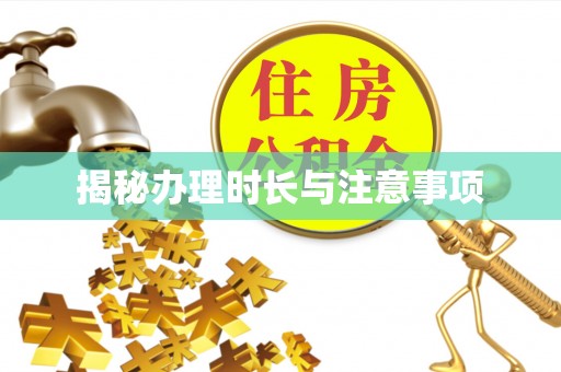 山南揭秘办理时长与注意事项