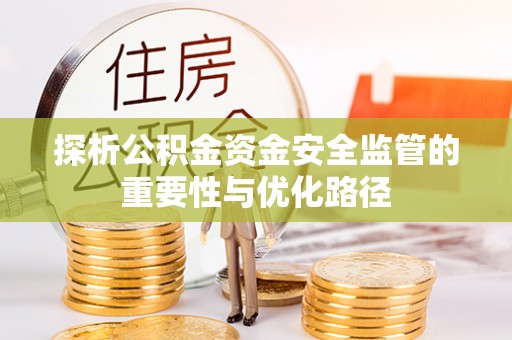 山南探析公积金资金安全监管的重要性与优化路径