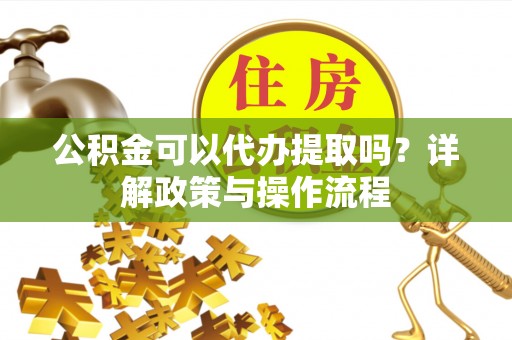 山南公积金可以代办提取吗？详解政策与操作流程