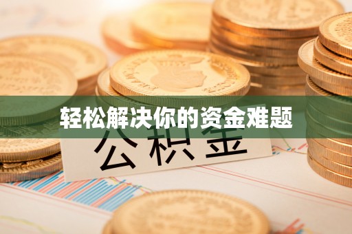 山南轻松解决你的资金难题