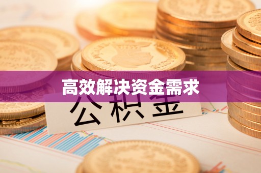 山南高效解决资金需求