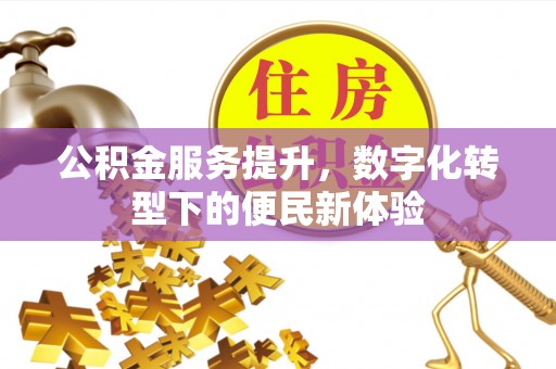 山南公积金服务提升，数字化转型下的便民新体验