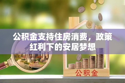 山南公积金支持住房消费，政策红利下的安居梦想
