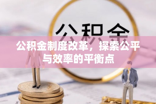山南公积金制度改革，探索公平与效率的平衡点