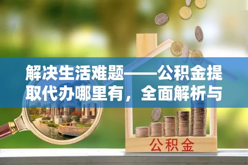 山南解决生活难题——公积金提取代办哪里有，全面解析与服务推荐
