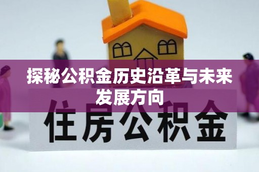 山南探秘公积金历史沿革与未来发展方向