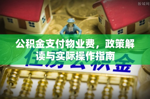 山南公积金支付物业费，政策解读与实际操作指南