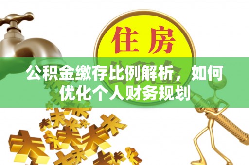 山南公积金缴存比例解析，如何优化个人财务规划