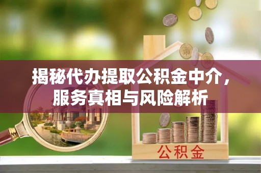 山南揭秘代办提取公积金中介，服务真相与风险解析
