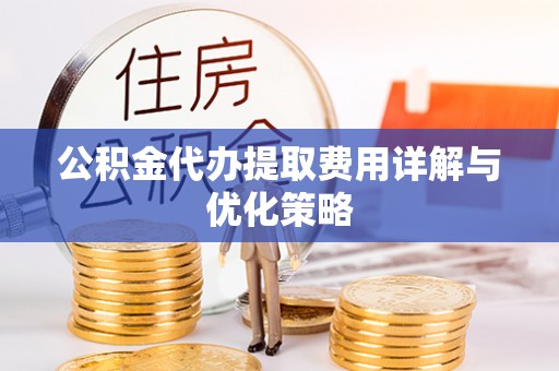 山南公积金代办提取费用详解与优化策略