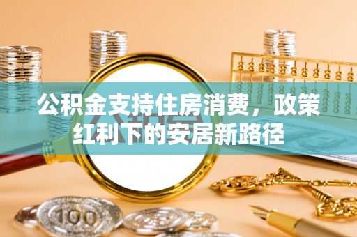 山南公积金支持住房消费，政策红利下的安居新路径